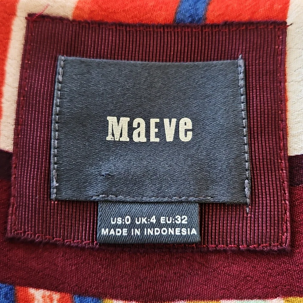 MAEVE Au Revoir Geometric Design Dress, size 0 - Picture 11 of 15
